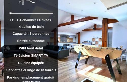 Saint-Quentin Apartment | SQ'Loft "Best Quality"