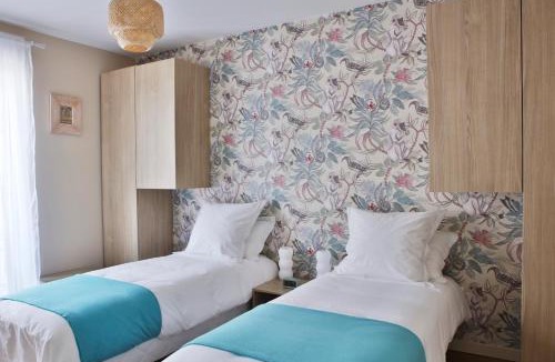 Saint-Ouen Apartment | "STARRY in SO" 47m2, parking gratuit, rue calme et arborée, METRO 10 min, Stade de France 24min à pied