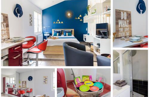 Vemars Apartment | Studio Bleu - Parc Astérix - Mer de Sable - Villepinte - Aéroport CDG