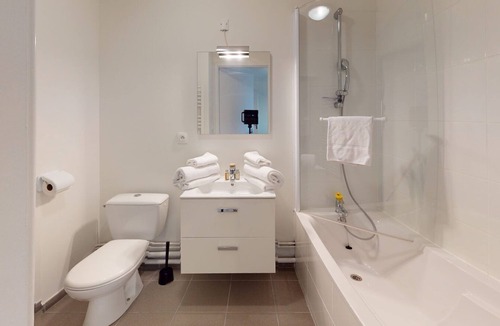 Bray-Dunes House | Suite for 4 people with one room with a double bed & one bunk bed