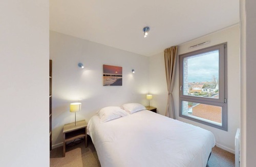 Bray-Dunes House | Suite for 4 people with one room with a double bed & one bunk bed
