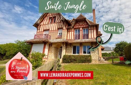 Orbec Apartment | SUITE JUNGLE - JARDIN, NETFLIX et PARKING - Le Manoir aux Pommes