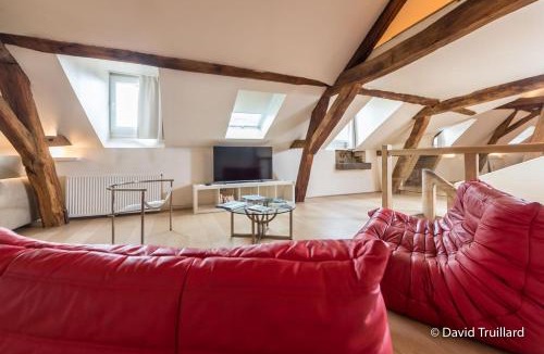 Charleville-Mezieres Apartment | Suite Mana OHANA - Luxe et Authenticité à 2 pas de la Place Ducale avec Parking privé