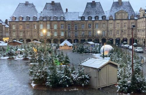 Charleville-Mezieres Apartment | Suites MANA - Cupidon avec superbe vue Place Ducale Parking inclus
