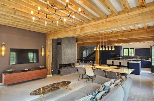 Benerville-sur-Mer Villa | Villa d'exception, 5 chambres, 20m plage, spa.