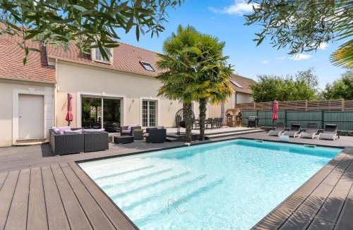 Gouvernes Villa | *Villa-Disneyland-Paris* 10pers, Fitness, Cinema
