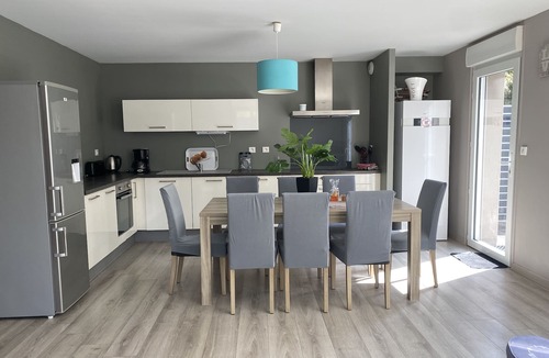 Merlimont House | Villa Fétuque Bleue in Merlimont with hot tub, pets welcome