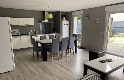 Merlimont House | Villa Fétuque Crin d'Ours in Merlimont with hot tub, pets welcome