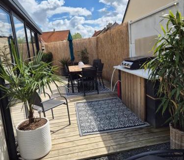 Escoville Villa | Villa Terre & Mer avec piscine intérieure proche Cabourg