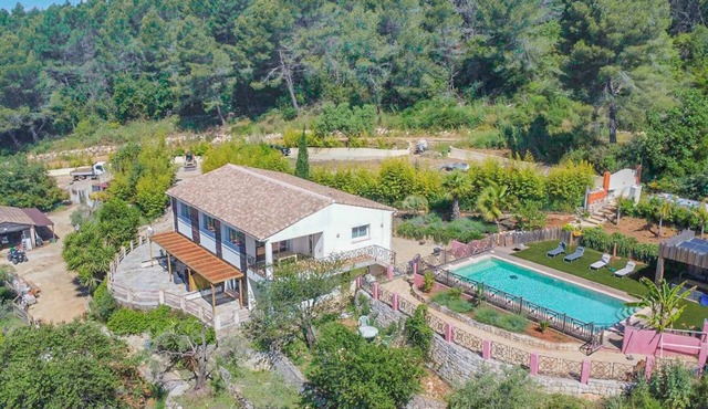 Maison 300m² en 4 apparts, Piscine, Terrasse, Vue