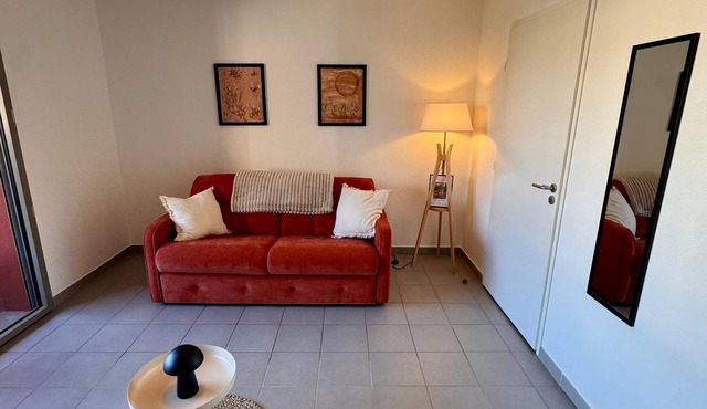 Studio with terrace, air conditioning and swimming pool in Aix-en-Provence