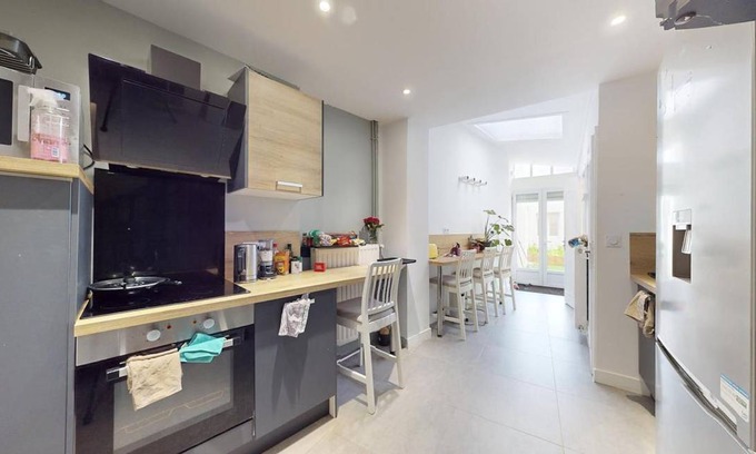 Lille Centre Ville Resort | 110 m² Private room ∙ 1 bedroom ∙ 1 guest