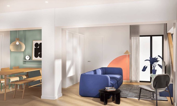 Orsay Resort | 151 m² Private room ∙ 1 bedroom ∙ 2 guests
