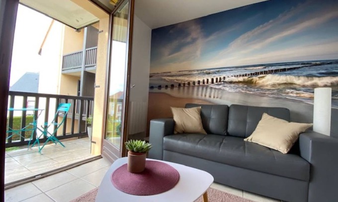 Ouistreham Apartment | 21 m² Apartment ∙ 1 bedroom ∙ 2 guests