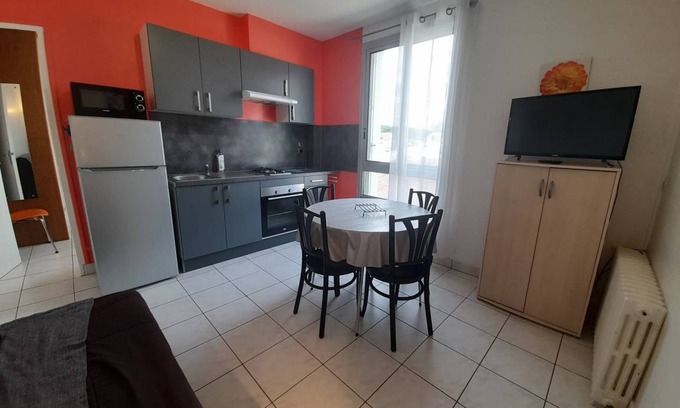 La Roche-Posay Apartment | 26 m² Apartment ∙ 1 bedroom ∙ 1 guest