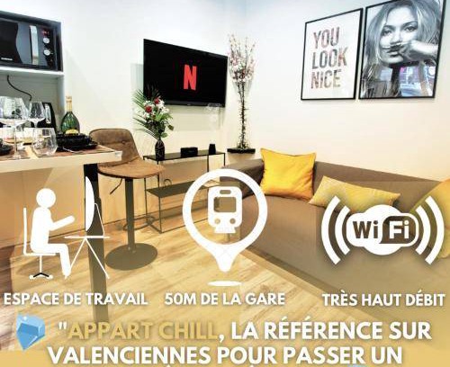 Valenciennes Apartment | 27 m² Apartment ∙ 1 bedroom ∙ 2 guests