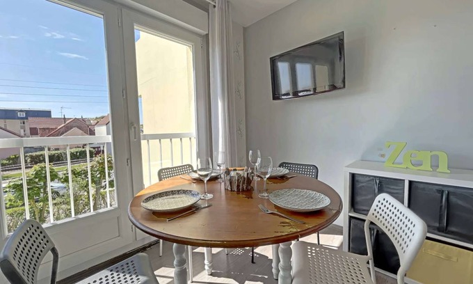 Berck-sur-Mer Apartment | 28 m² Studio flat ∙ 1 bedroom ∙ 3 guests