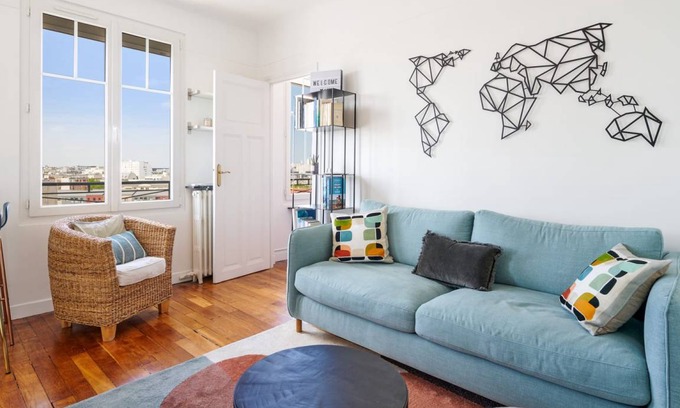 Issy-les-Moulineaux Apartment | 39 m² Apartment ∙ 1 bedroom ∙ 4 guests