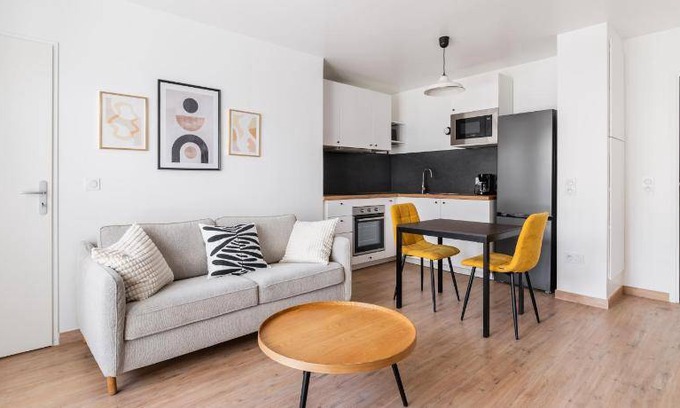 Villejuif Apartment | 39 m² Apartment ∙ 1 bedroom ∙ 4 guests