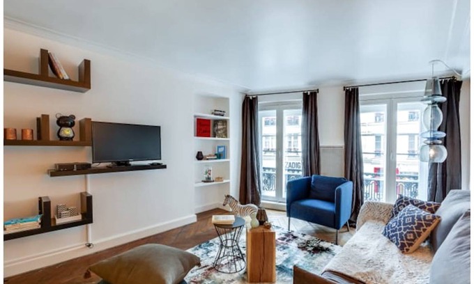 2nd Arrondissement Apartment | 40 m² Apartment ∙ 1 bedroom ∙ 2 guests