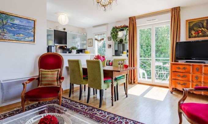 Trouville-sur-Mer Apartment | 68 m² Apartment ∙ 2 bedrooms ∙ 6 guests