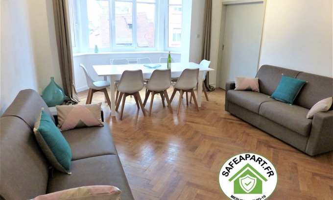 City-Centre - Petite France Apartment | 70 m² Apartment ∙ 2 bedrooms ∙ 8 guests