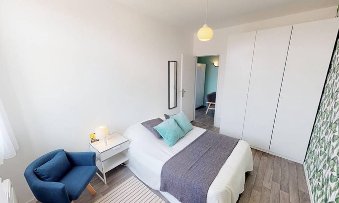 Vauban - Wazemmes Resort | 80 m² Private room ∙ 1 bedroom ∙ 1 guest