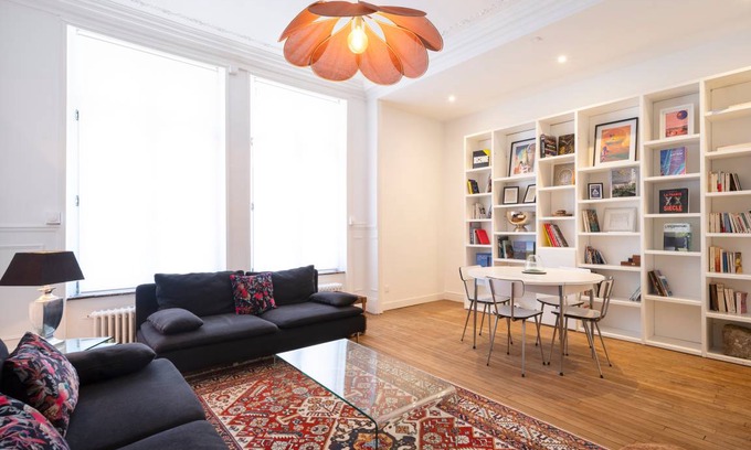 Poincare - Foch - Anatole France - Croix de Bourgogne Apartment | 85 m² Apartment ∙ 3 bedrooms ∙ 5 guests