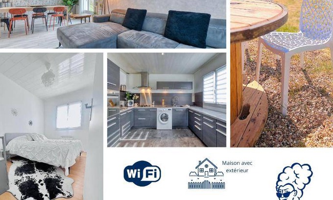 Val-de-Reuil House | 85 m² House ∙ 4 bedrooms ∙ 8 guests