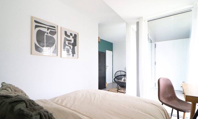 Quartier du Pont-de-Flandre Resort | 87 m² Private room ∙ 1 bedroom ∙ 4 guests
