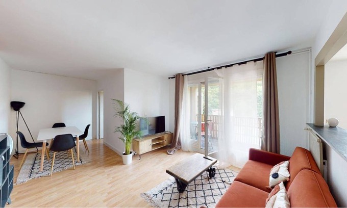 Quartier Sapins-Chatelet-Lombardie Resort | 88 m² Private room ∙ 1 bedroom ∙ 3 guests