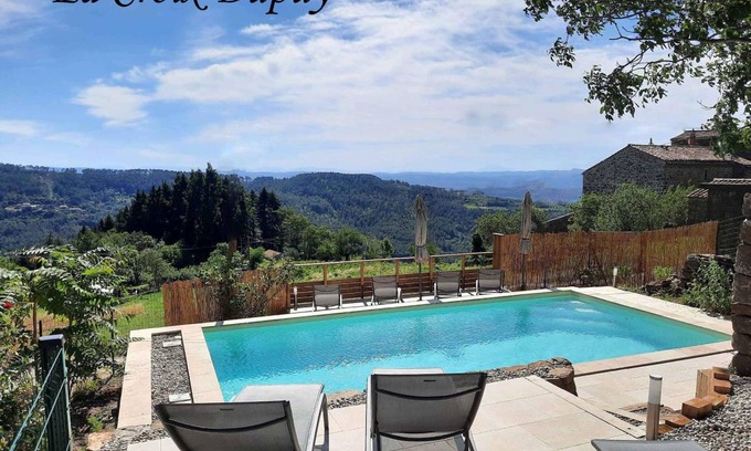 Chassiers House | 90 m² House ∙ 3 bedrooms ∙ 7 guests