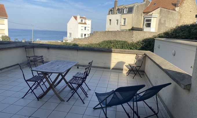 Ambleteuse House | Ambleteuse, pretty house with sea view