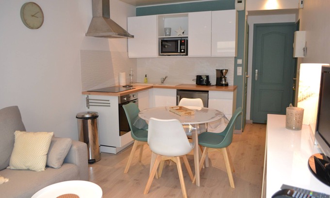 Le Touquet-Paris-Plage Apartment | Bel Apt T2 nine of charm 50 meters sea and the center - Wifi - Standing