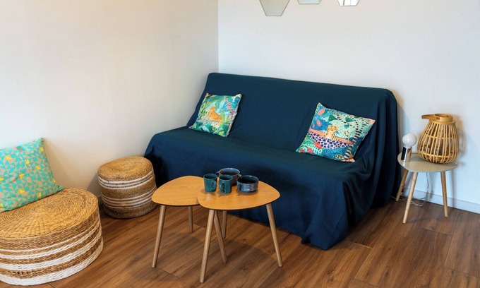 Moyenneville Apartment | Bleu Bonheur, Appartement Cosy au Coeur de la Baie