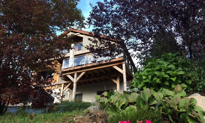 Gerardmer Ski Chalet | CHALET Gerardmer-Isabella 12 pers: swimming pool jacuzzi sauna s/fitness petanque wifi
