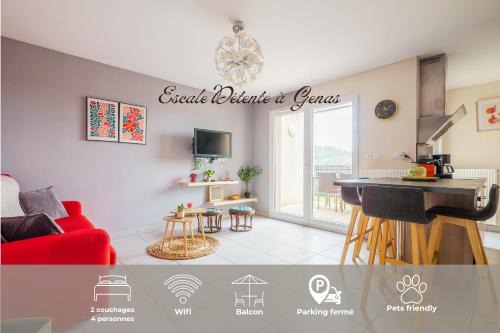 Genas Apartment | Escale Détente Genas proche Eurexpo