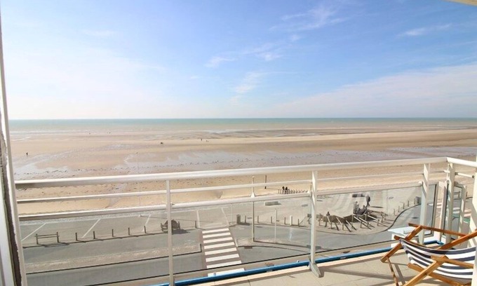 Hardelot-Plage Apartment | EUROPE A3 : Apartment with sea view, 3rd floor, 3 bedrooms in Hardelot Plage