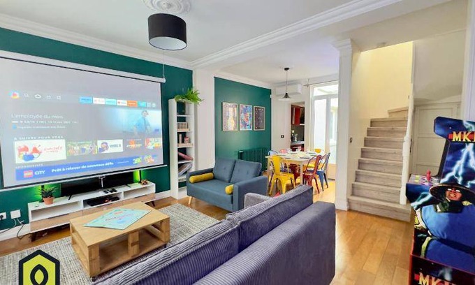 Sainte-Anne - Faubourg Noyon House | 75 m² House ∙ 3 bedrooms ∙ 6 guests