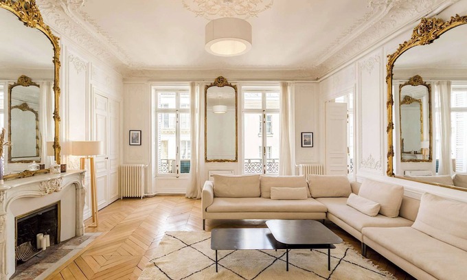 Quartier du Faubourg-Montmartre Apartment | Habitat Parisien - Luxury apartment 210m2- A/C