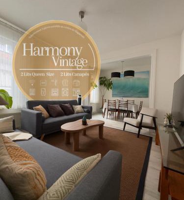Haguenau Apartment | Harmony vintage - Quartier calme - Centre-ville Haguenau - Gare 3 min