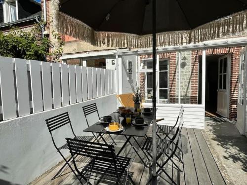 Etretat House | Le Cabanon de Paulo - 350m Plage - Terrasse ext