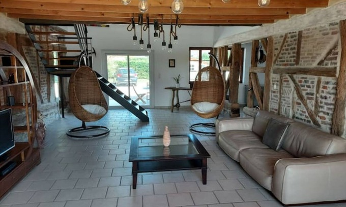 Toutenant House | Longère 15 Places Avec Piscine et Jacuzzi