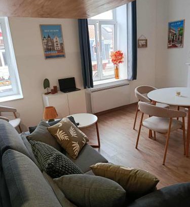 Malo-les-Bains Apartment | Spacieux studio avec Mezzanine Top rénové capacité 4 personnes, Aquae Mare