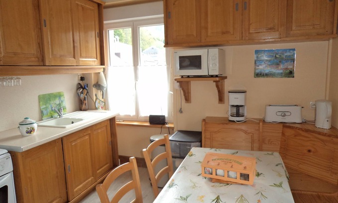 Mont-Dore Apartment | Town center apartment, exceptional view of sancy 2 bathrooms