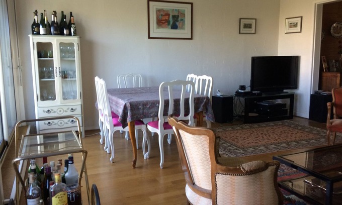 Clagny Glatigny Apartment | Versailles, crossing apartment surrounded by greenery with large balcony