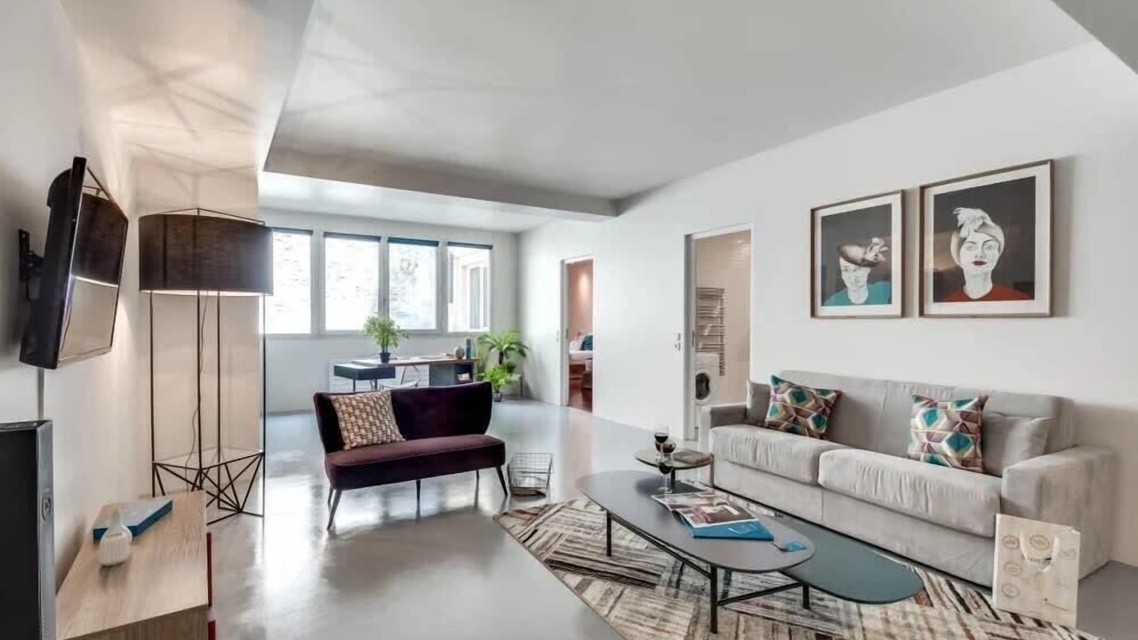 Photo of Livingroom in Quartier Sainte-Avoye