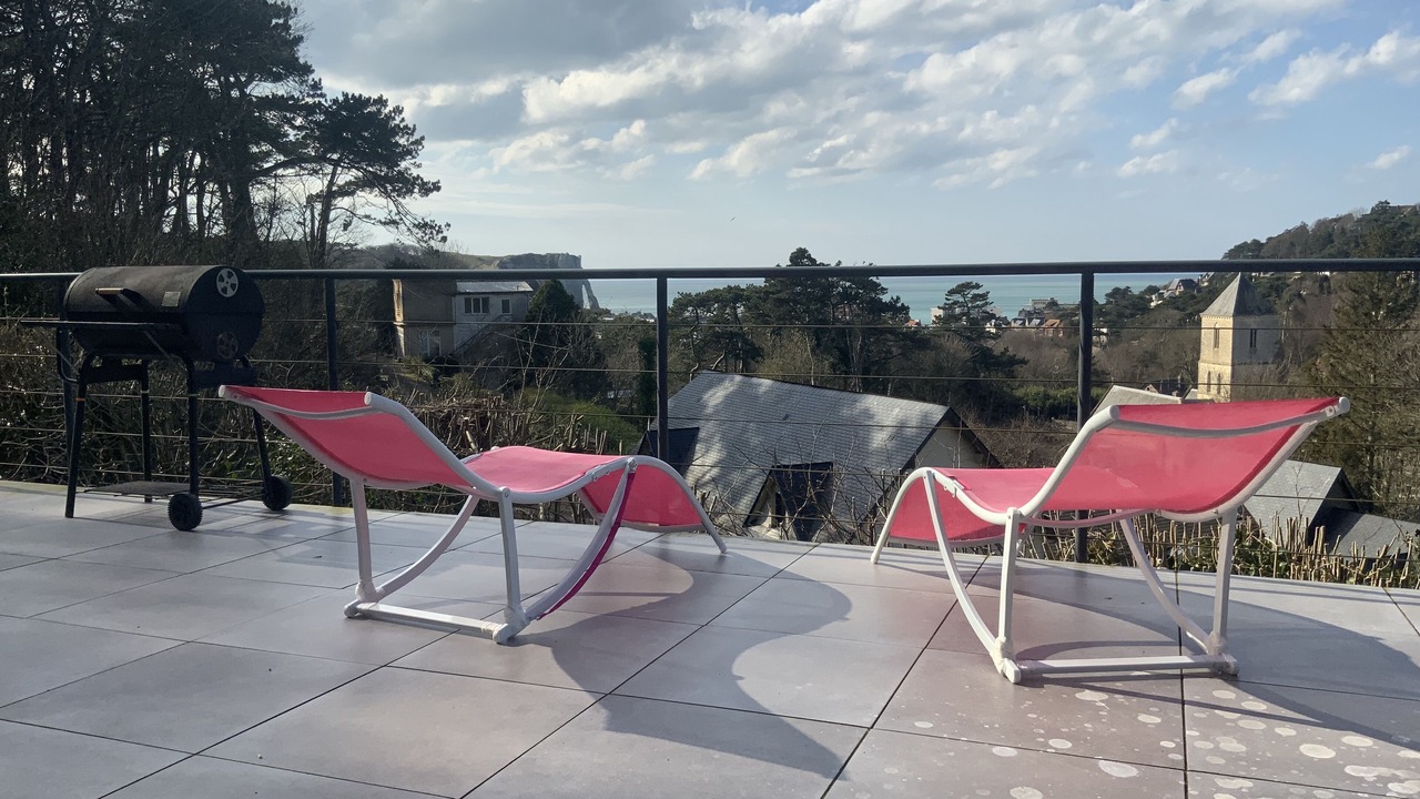 Photo of Patio Balcony in Etretat