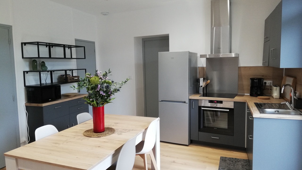Photo of Kitchen in Saint-Alban-sous-Sampzon