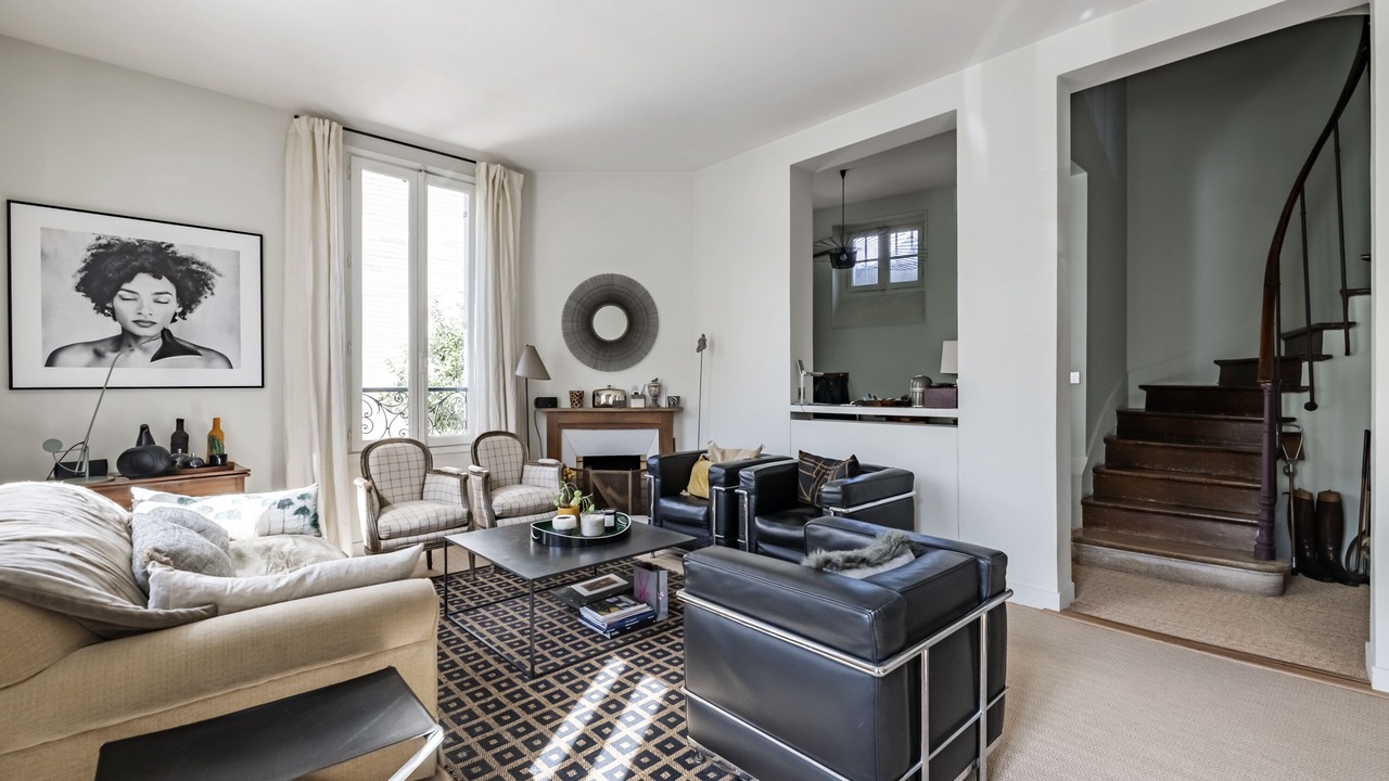 Photo of Livingroom in Parchamp–Albert Kahn